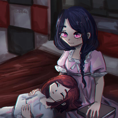 Yuri & Himiko- Bedtime